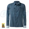 Shirts 22 Shimano Pro Stretch Vented Navy Long Sleeve Fishing Shirt 2 Shirts 22 Shimano Pro Stretch Vented Navy Long Sleeve Fishing Shirt -Cheap Shimano Store 22S ProStret VentNavy