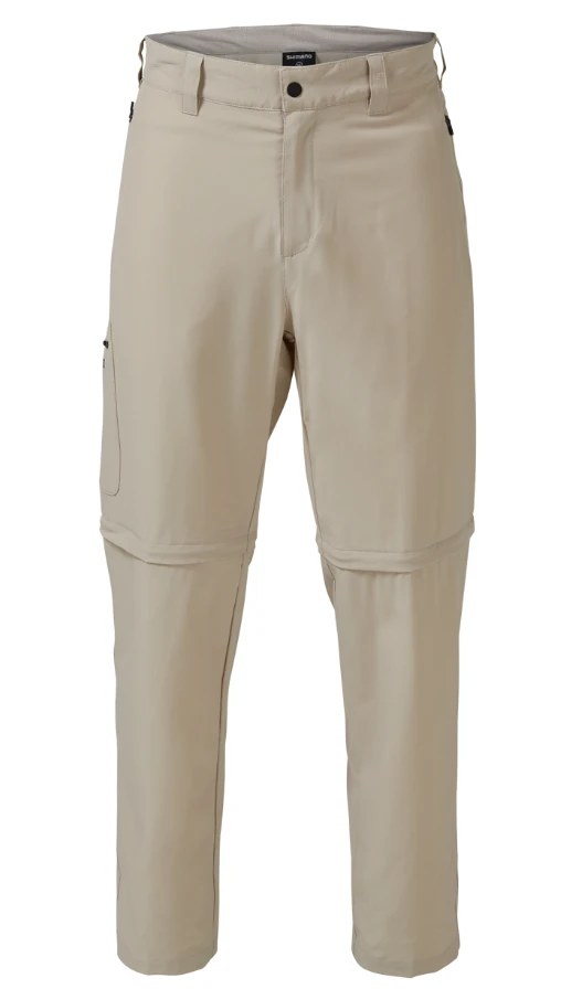 Pants & Waders SHIMANO MENS ZIP OFF OUTDOOR FISHING PANTS OATMEAL 3 Pants & Waders SHIMANO MENS ZIP OFF OUTDOOR FISHING PANTS OATMEAL