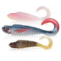 Soft Plastics Shimano Squidgy WRIGGLER 140mm Soft Plastic Fishing Lures