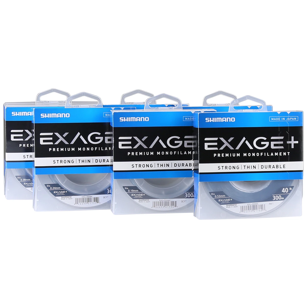 Shimano Exage + Monofilament Fishing Line 300m 3 Shimano Exage + Monofilament Fishing Line 300m