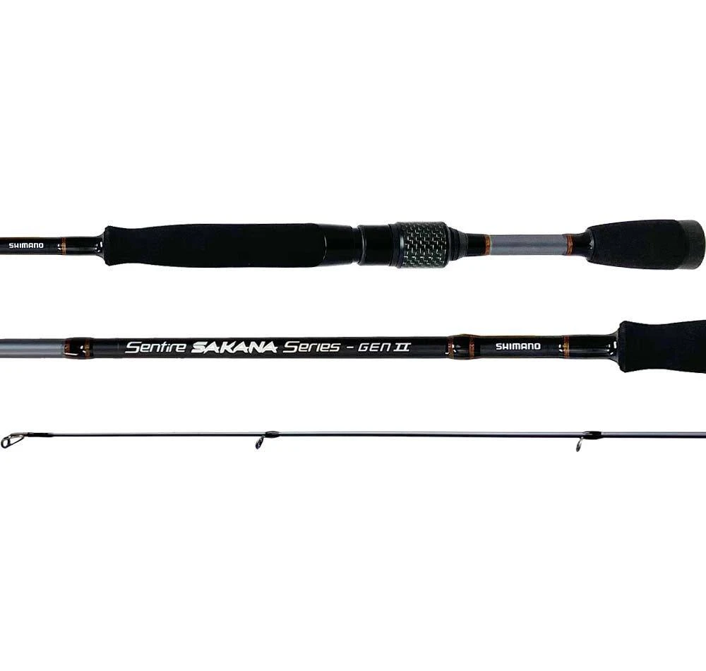 Spinning Rods Shimano Sakana Sentire Series Spin Rods 3 Spinning Rods Shimano Sakana Sentire Series Spin Rods