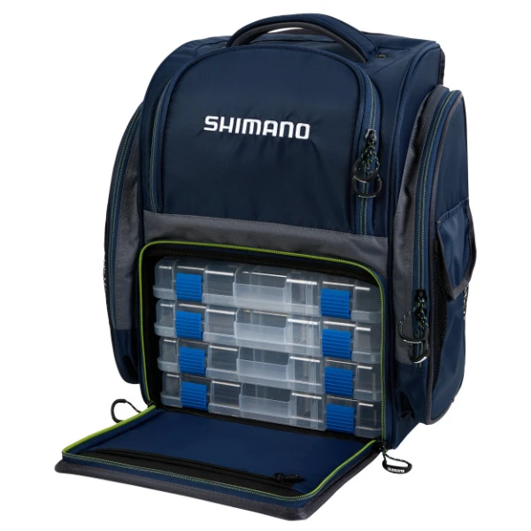 Books, DVDs & Gifts Shimano 4 Tackle Box Backpack LUGB-15 3 Books, DVDs & Gifts Shimano 4 Tackle Box Backpack LUGB-15